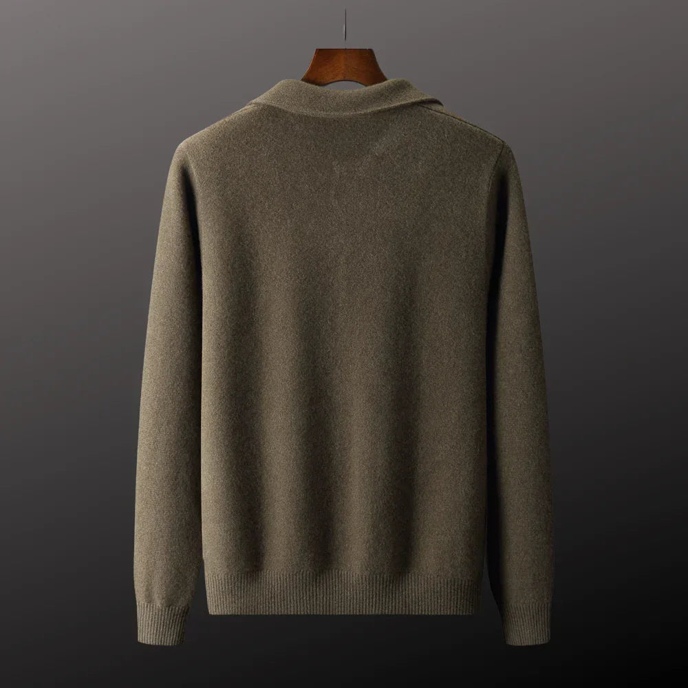 Der klassische Merino-Cardigan