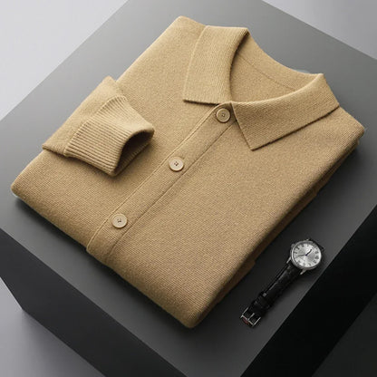 Der klassische Merino-Cardigan