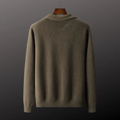 Der klassische Merino-Cardigan