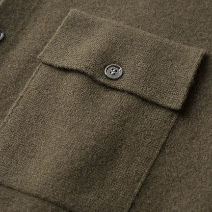 Der klassische Merino-Cardigan